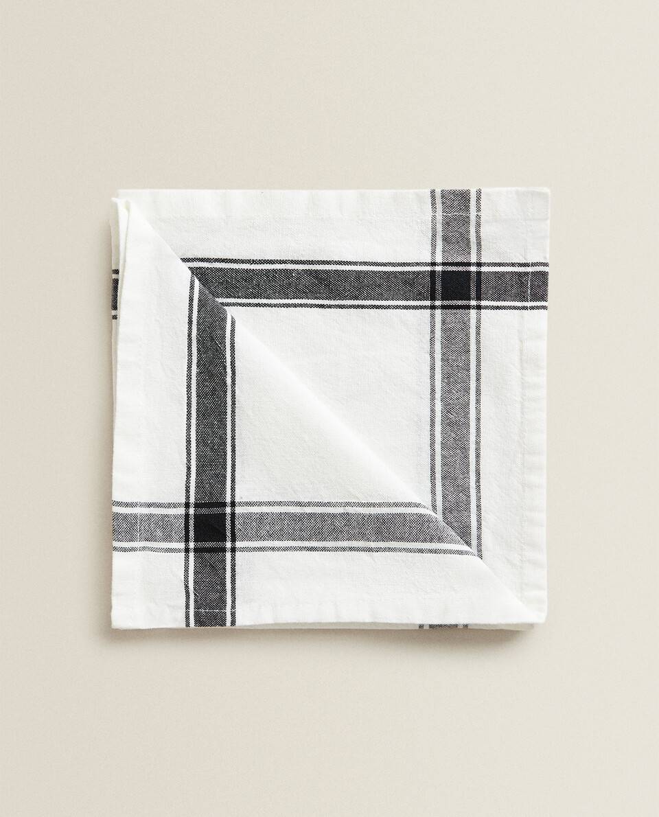 STRIPED COTTON NAPKIN (PACK OF 2)