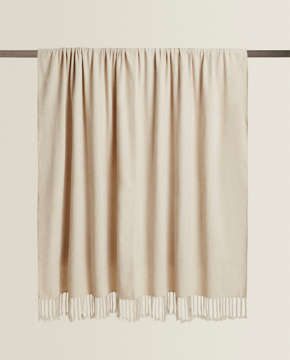 zara home plaids