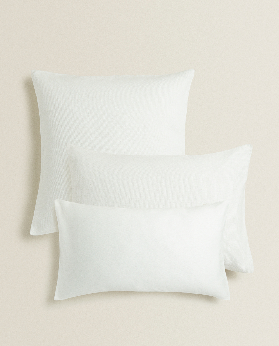 zara home throw pillows