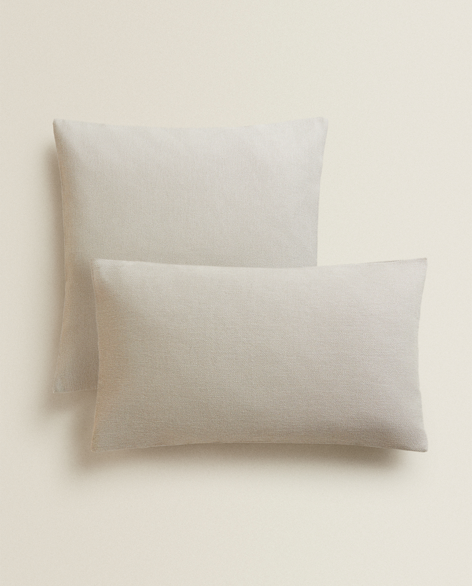 zara home throw pillows