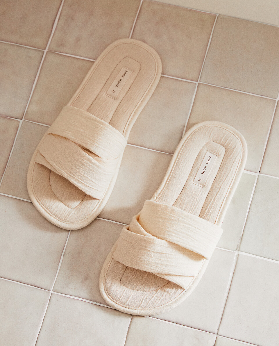 Zara home womens 2024 slippers