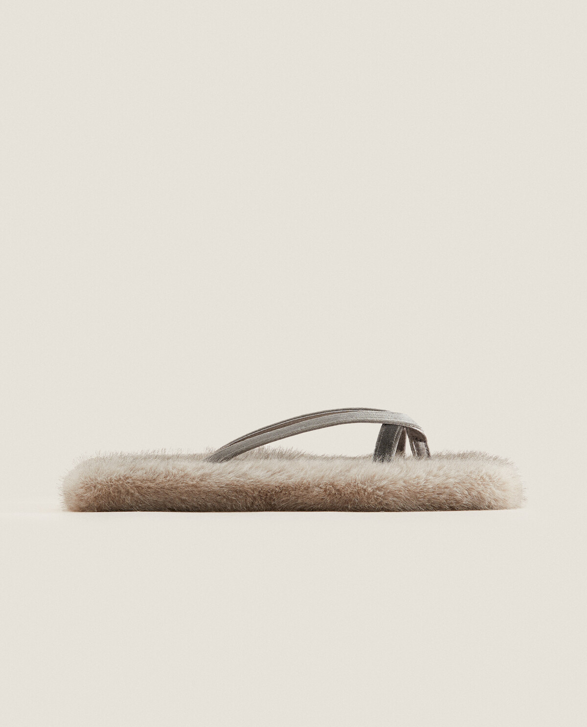 Zara home fur sale slippers