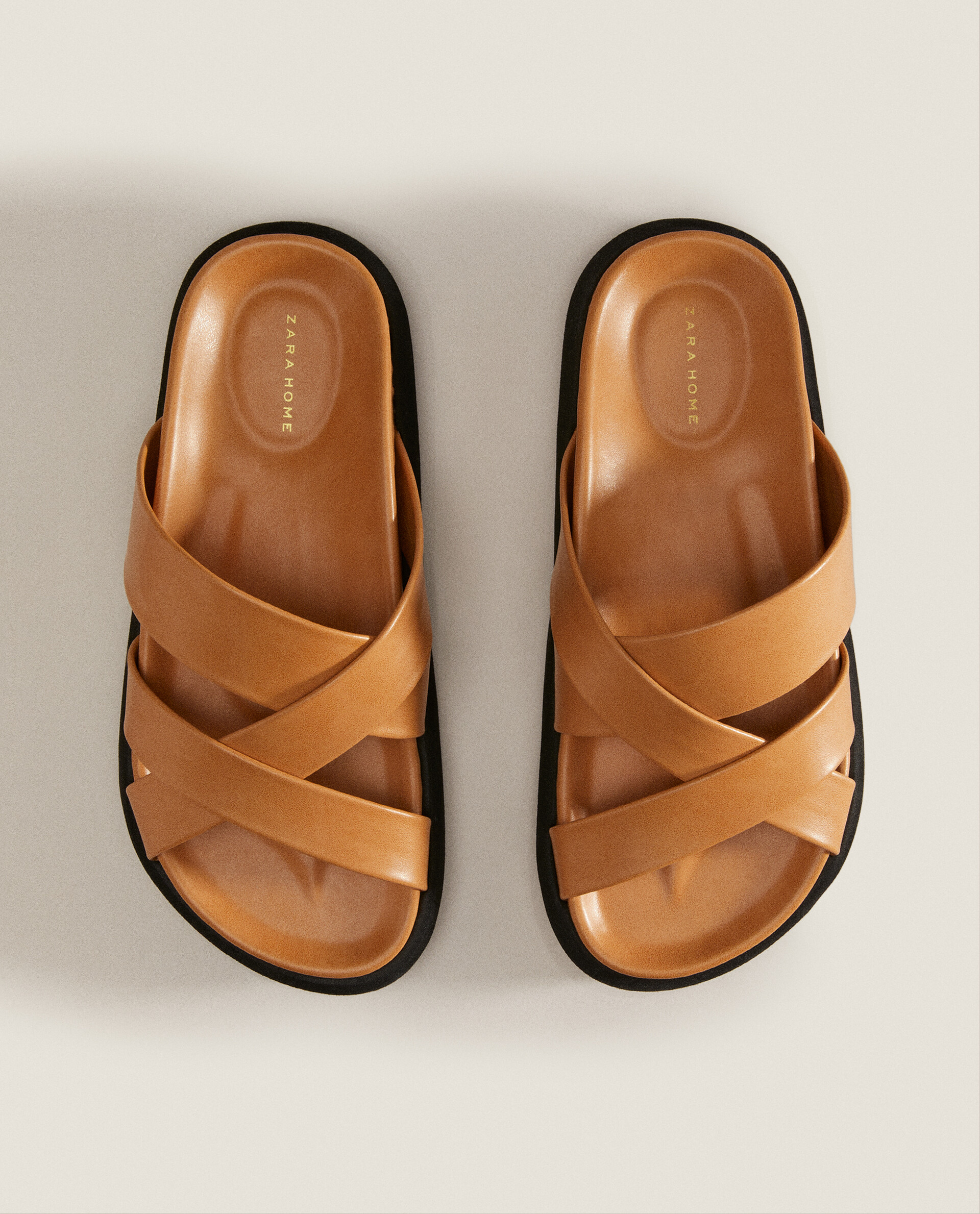 CROSSOVER STRAP SANDALS Zara Home Netherlands