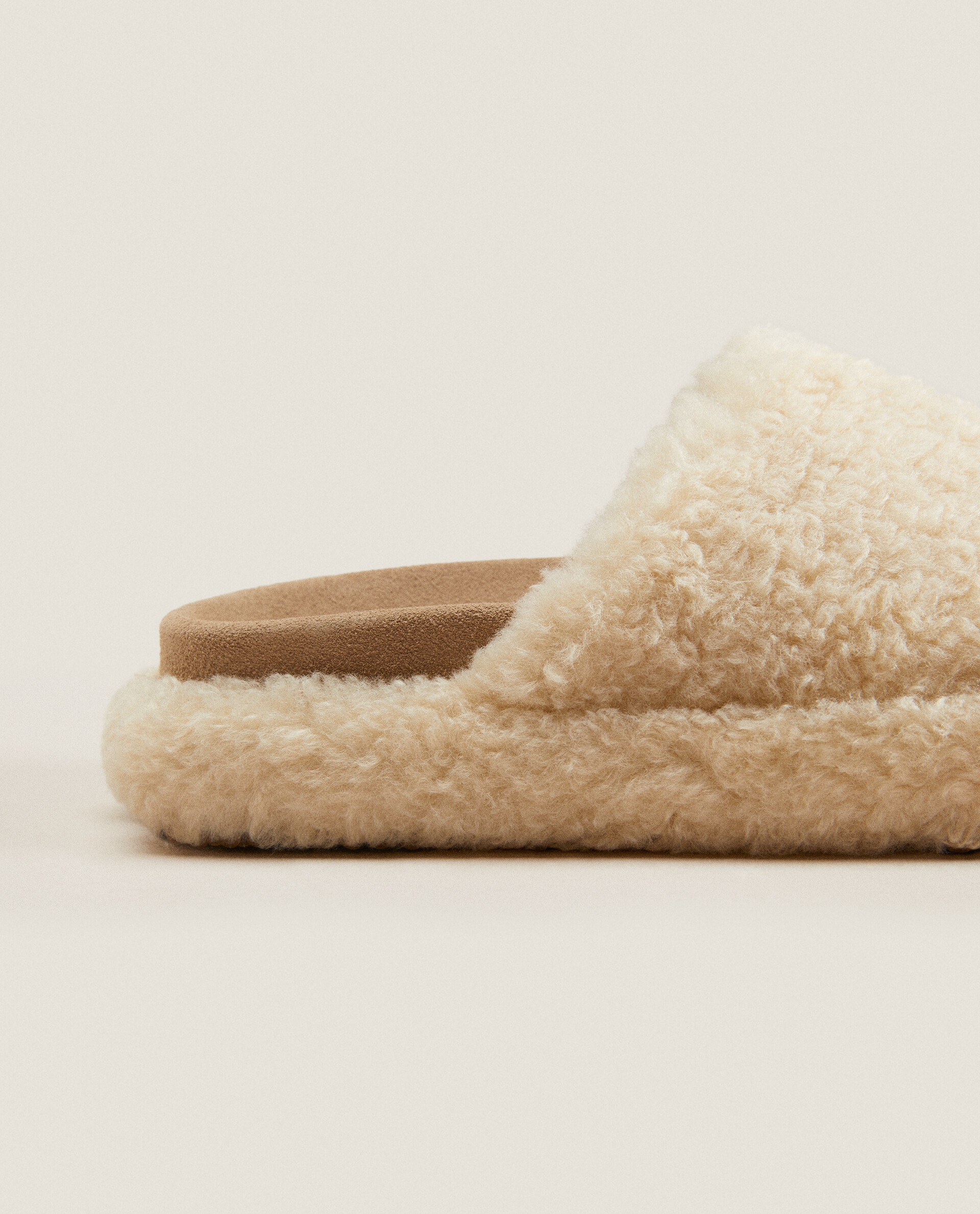 Zara home fluffy discount slippers
