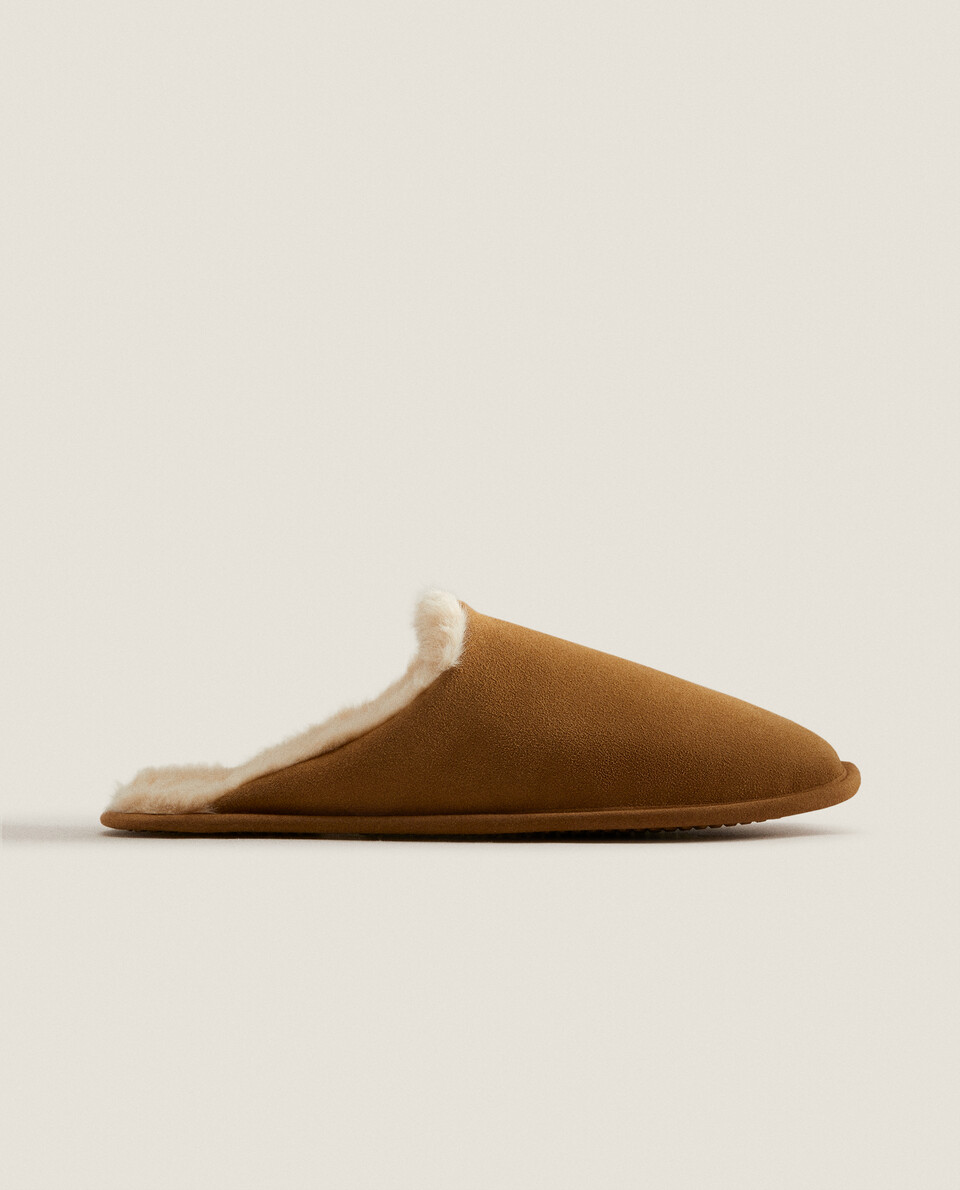 Zapatilla piel c lida Zara Home Espa a Canarias