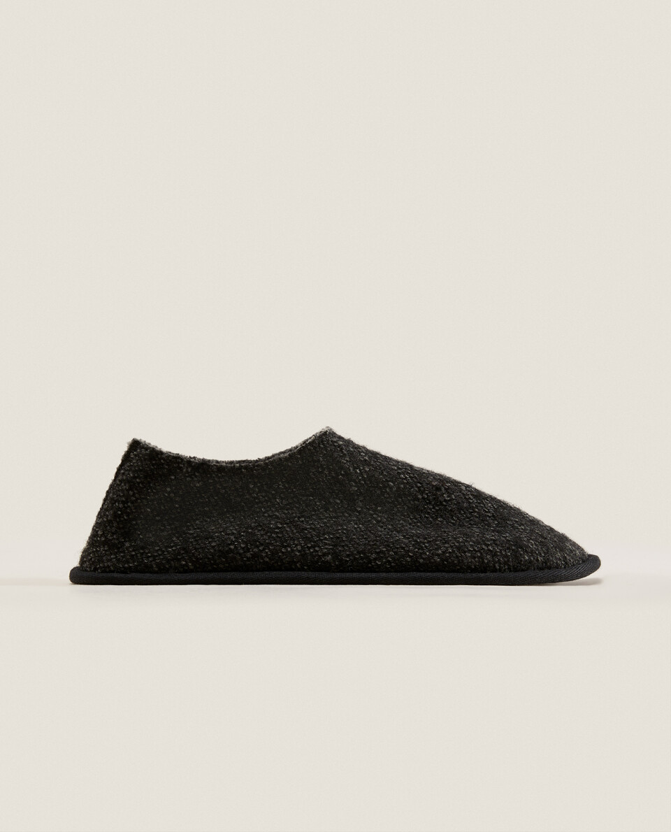 PANTOFOLE STIVALETTO IN TESSUTO Uomo CALZATURE ABBIGLIAMENTO