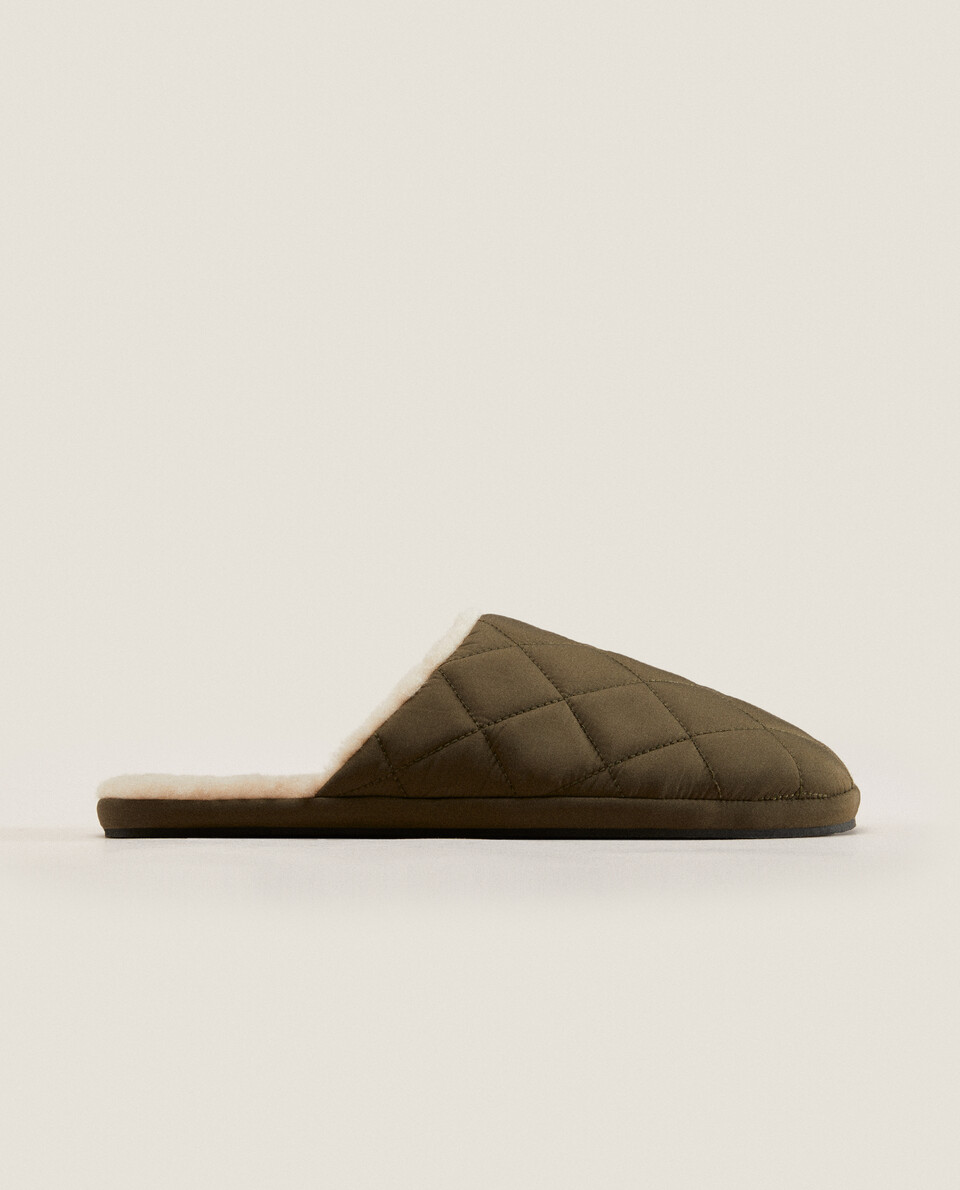 Pantofole Uomo Comfort TUF Con Plantare In Sughero E Lattice, Feltro Da PET Riciclato, Vegane, Suola EVA Per Esterni, Marrone