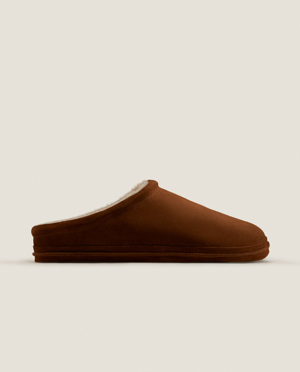 Zara home mens sales slippers