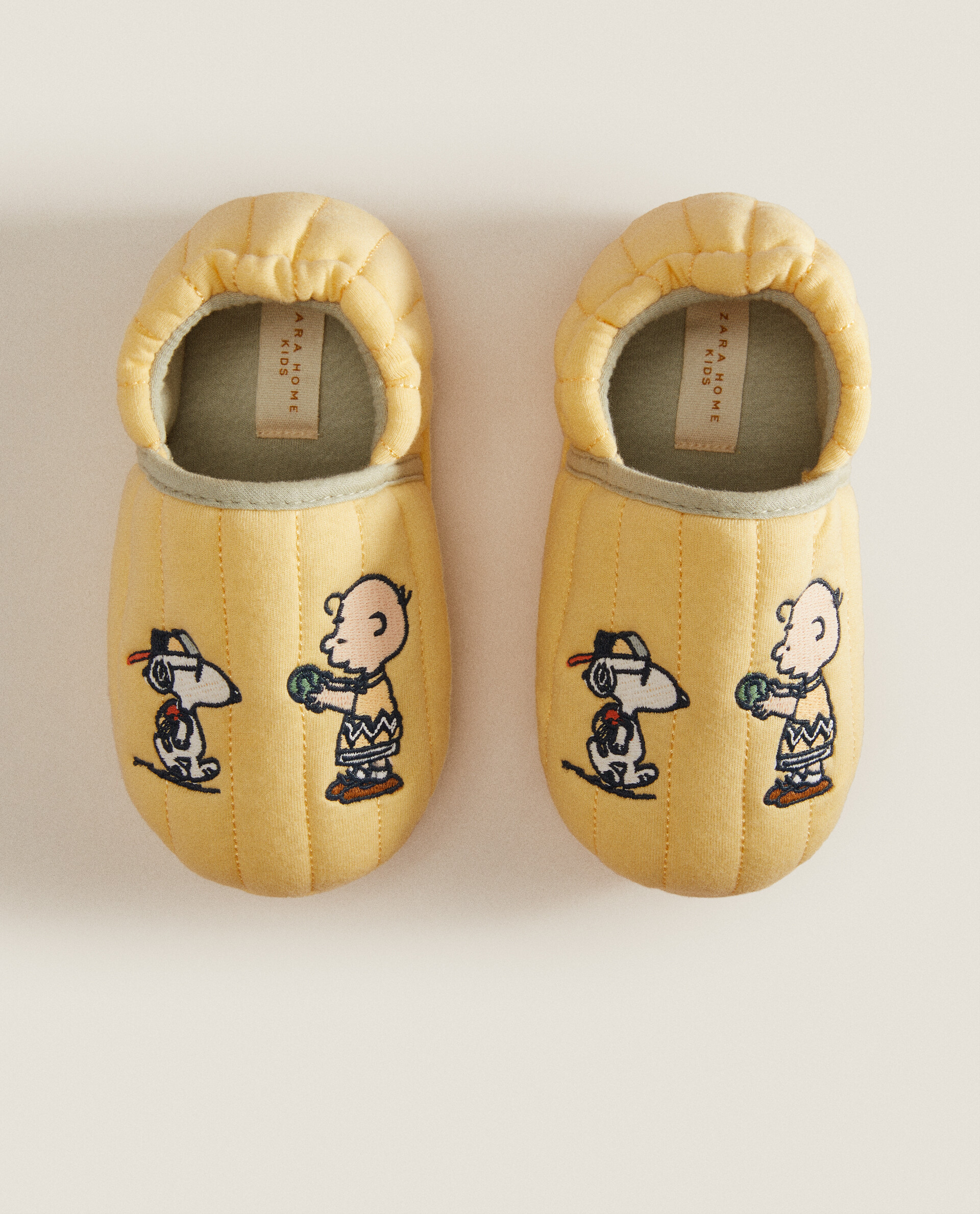 QUILTED PEANUTS BABOUCHE SLIPPERS Zara Home Spain