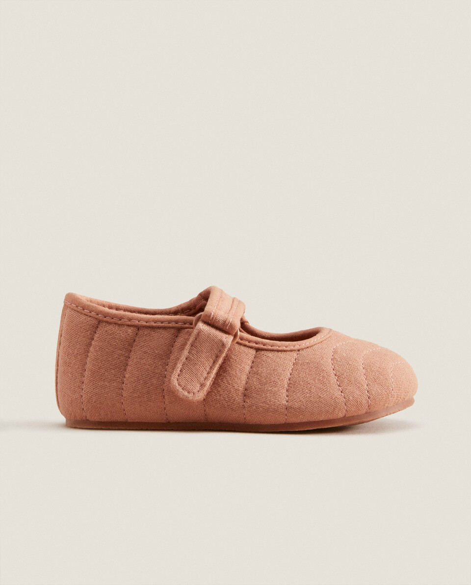 Quilted ballet flats Zara Home Estonia