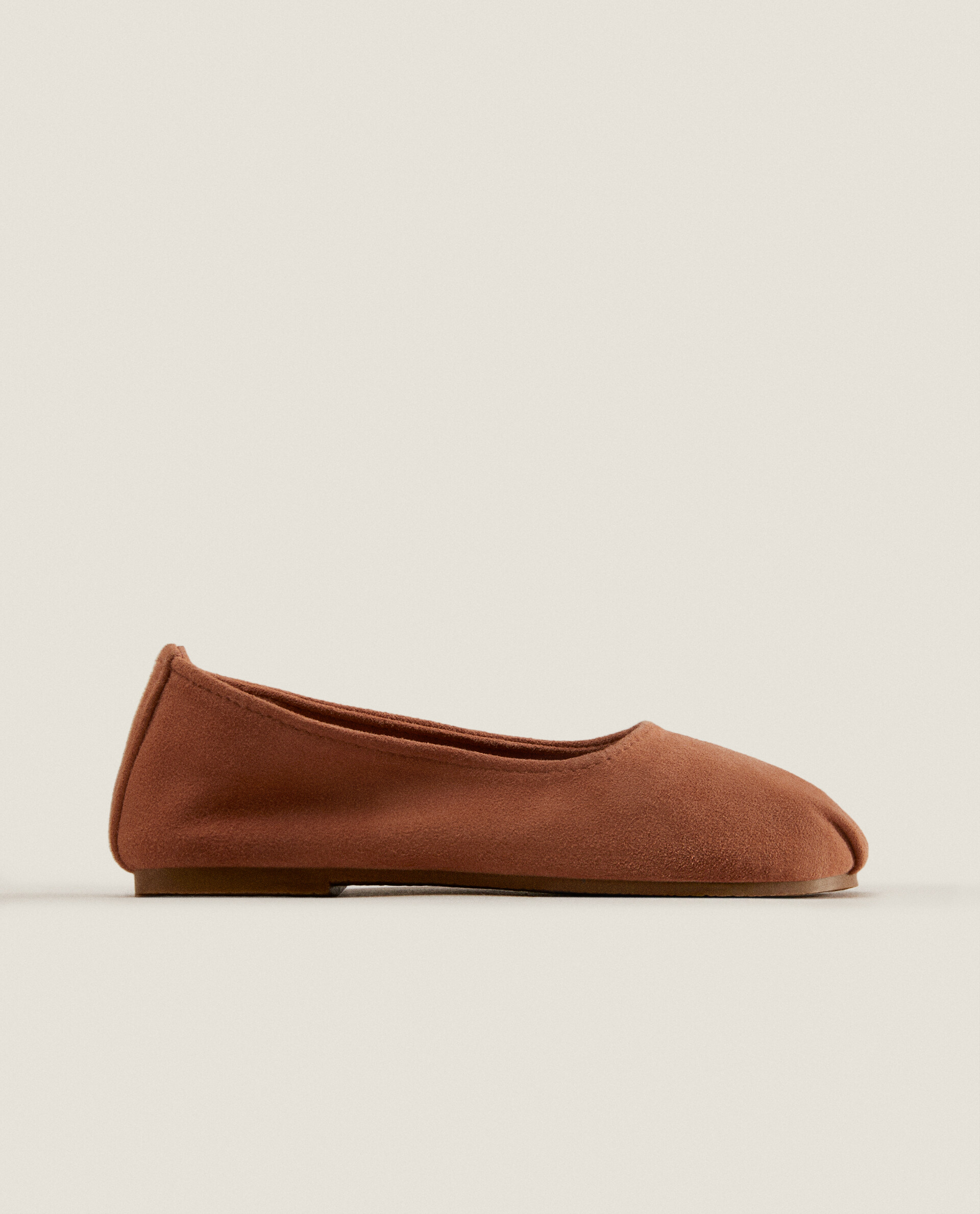 Ballerines en cuir souple best sale