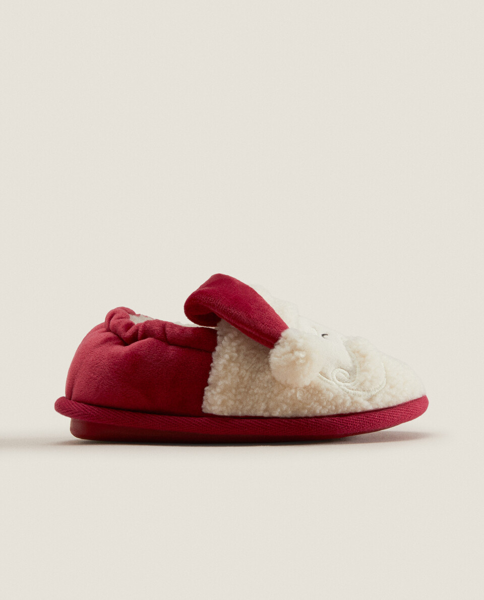 FATHER CHRISTMAS BABOUCHE SLIPPERS