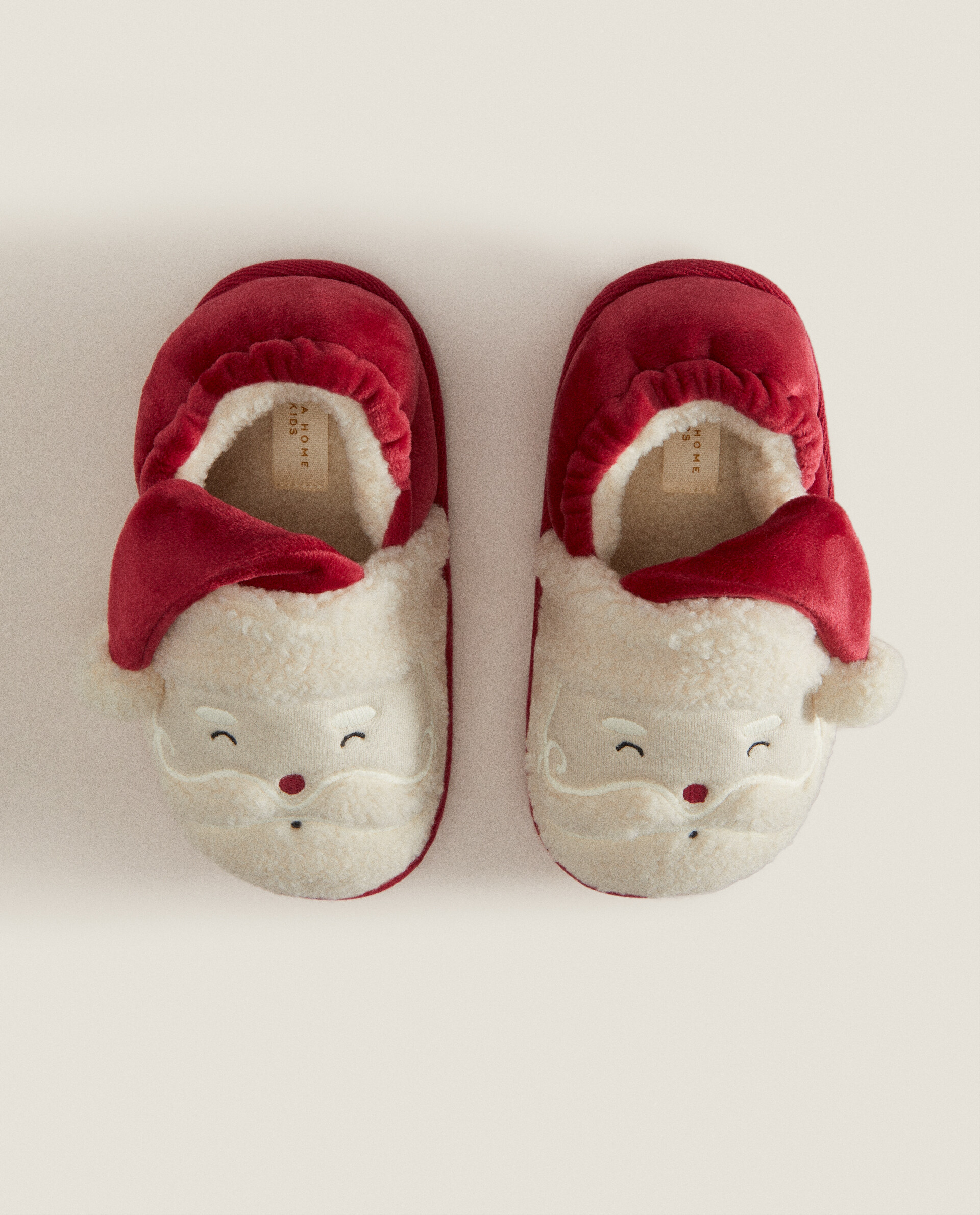 Santa slippers for toddlers hot sale