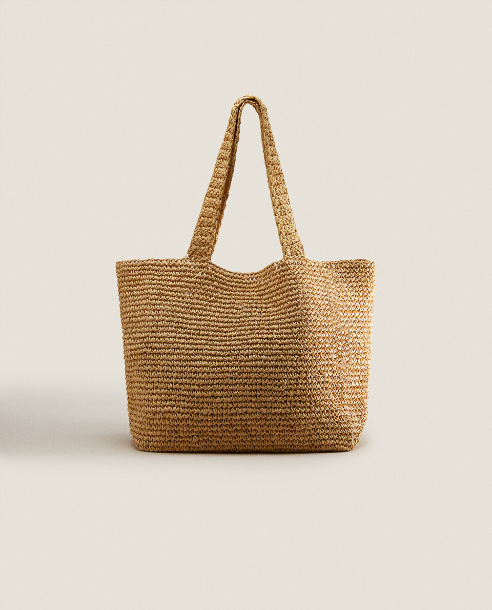 Zara home beach bag 2025