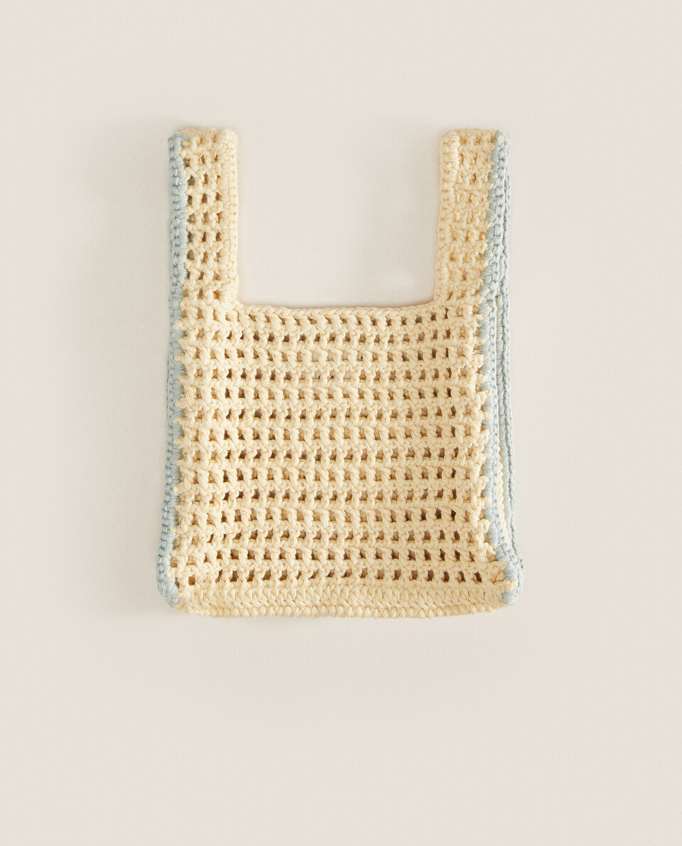 Zara crochet 2025 bag
