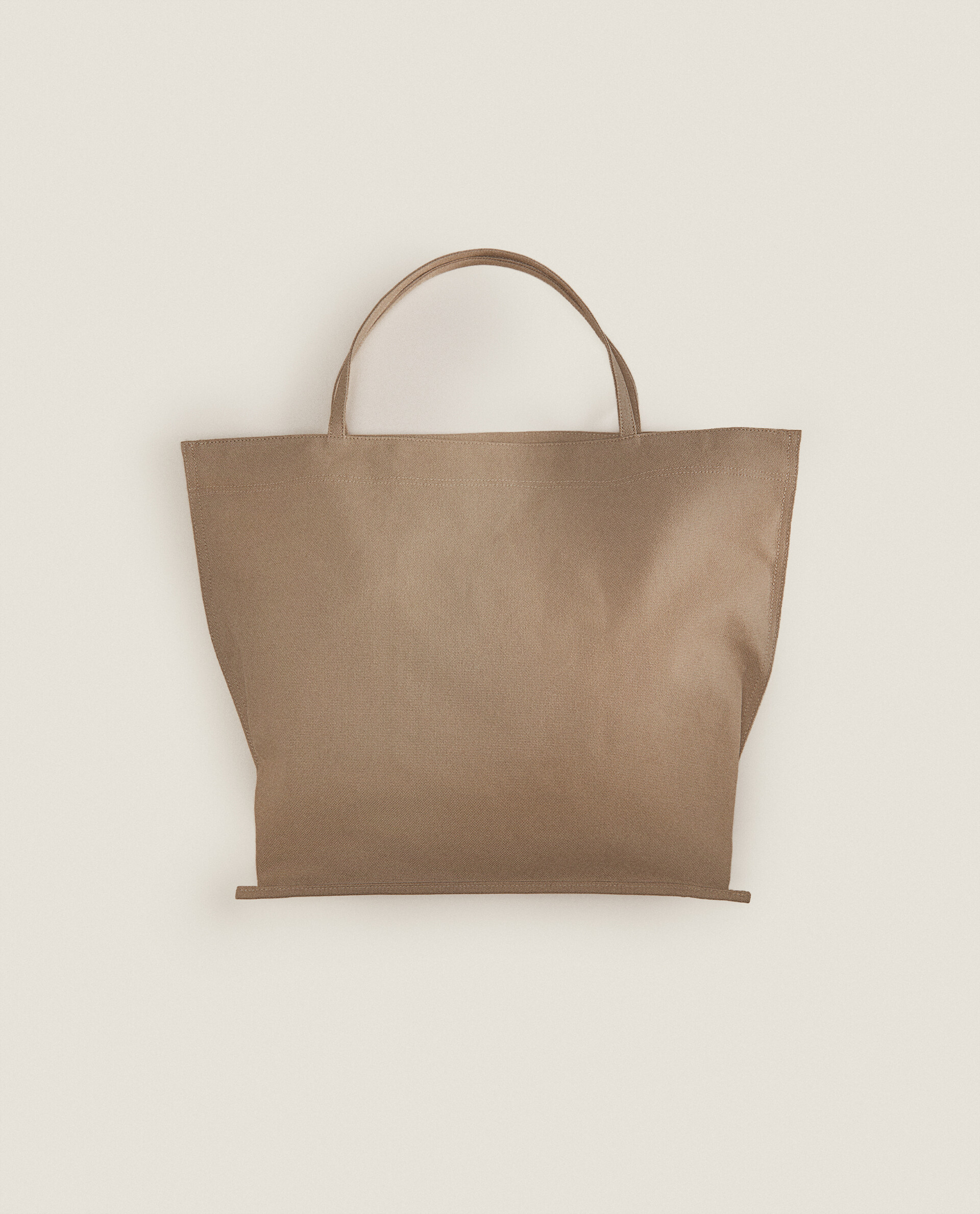 Bolso best sale shopper tejido