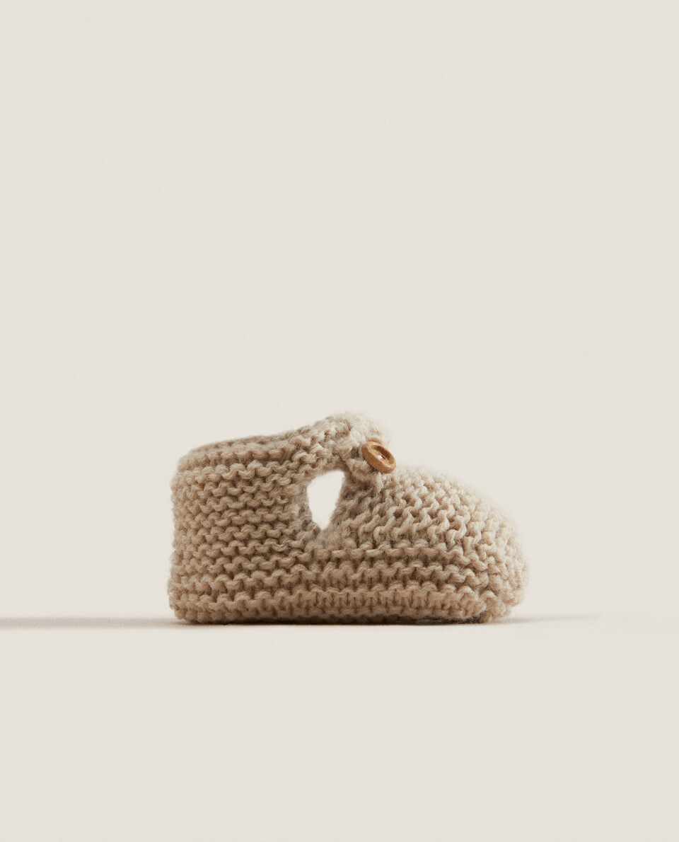 Zara knit booties clearance