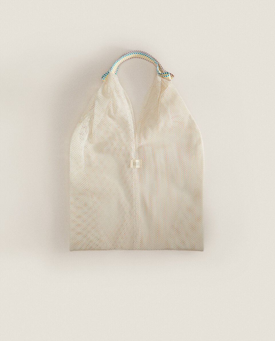 Zara gingham bag deals