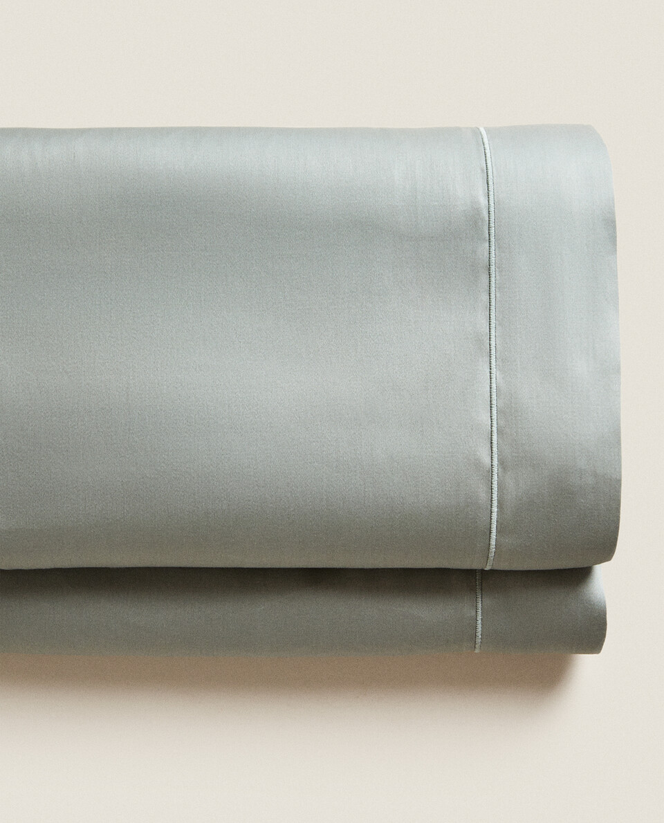 (300 FILS) DRAP DE DESSUS PERCALE DE COTON