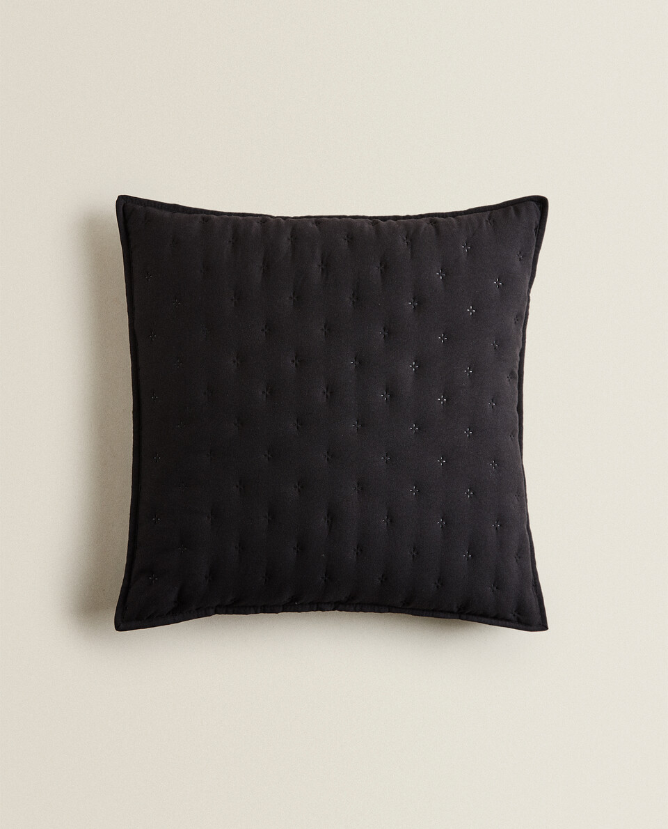 QUILTED DOTTED CUSHION COVER | Zara Home United Kingdom
