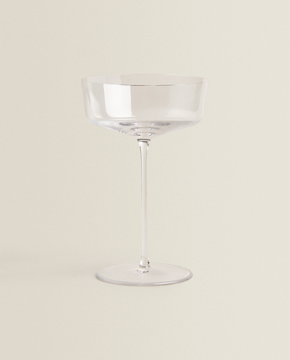 棕色晶體玻璃香檳酒杯