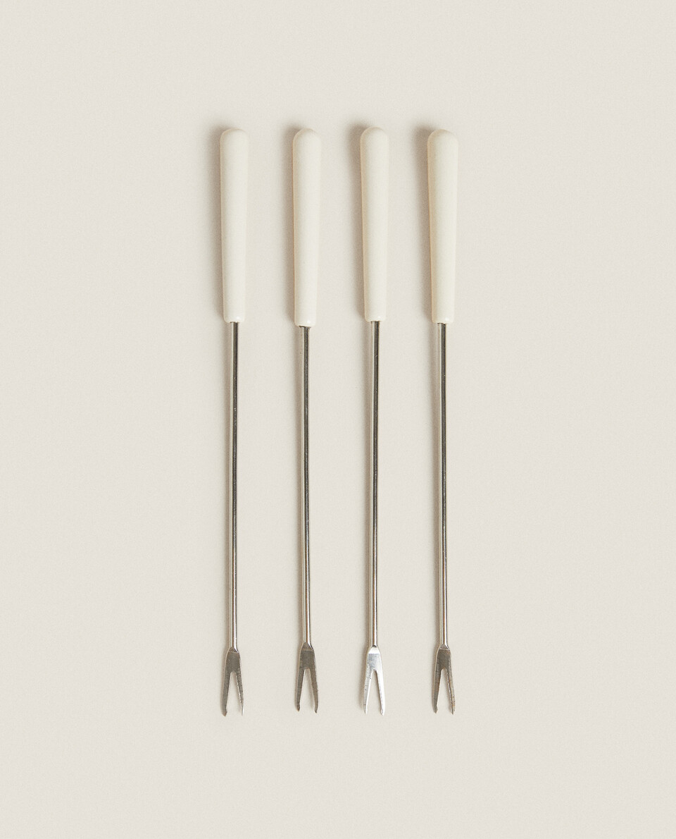CONJUNTO DE 4 ESPETOS DE FONDUE Zara Home Brasil