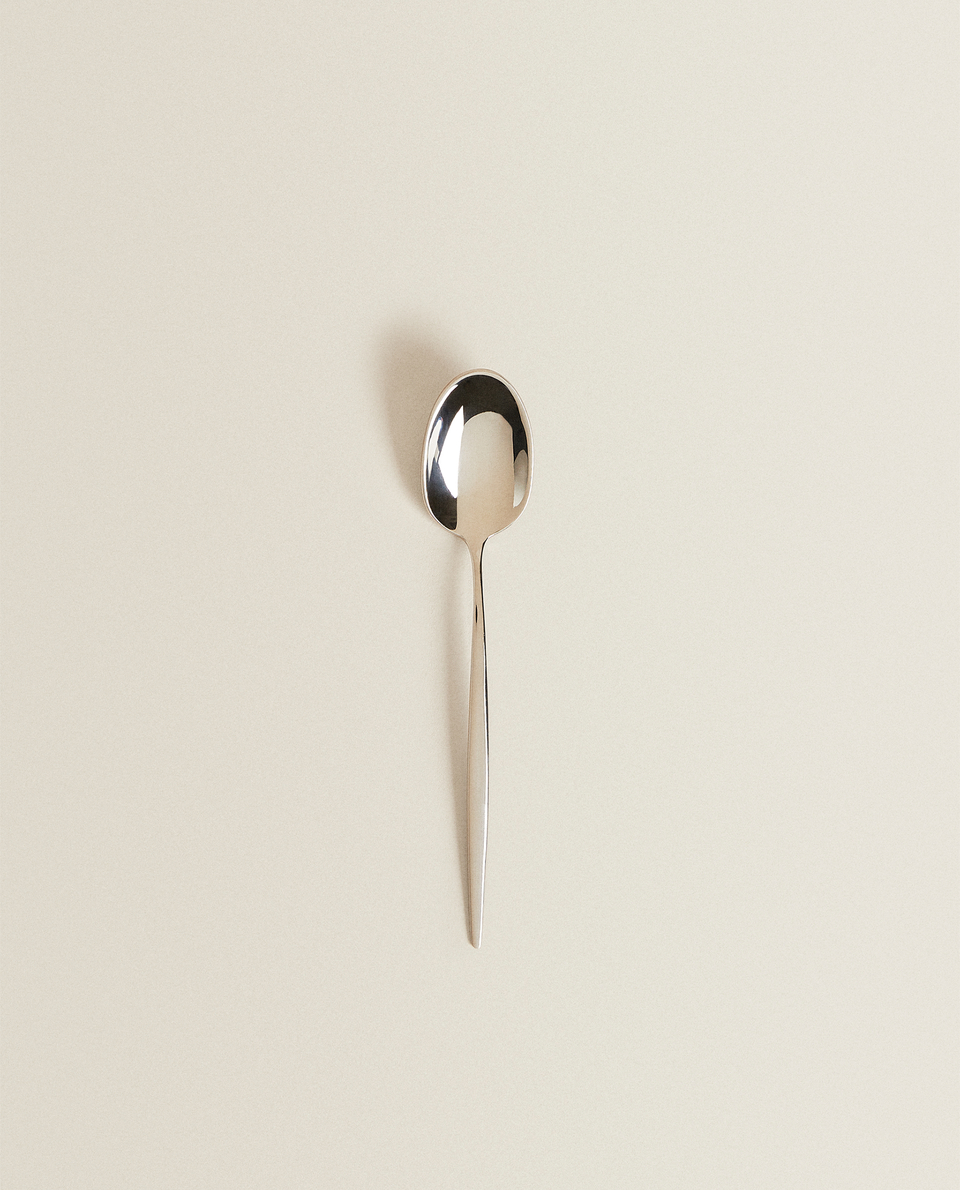 DESSERT SPOON WITH EXTRA THIN HANDLE