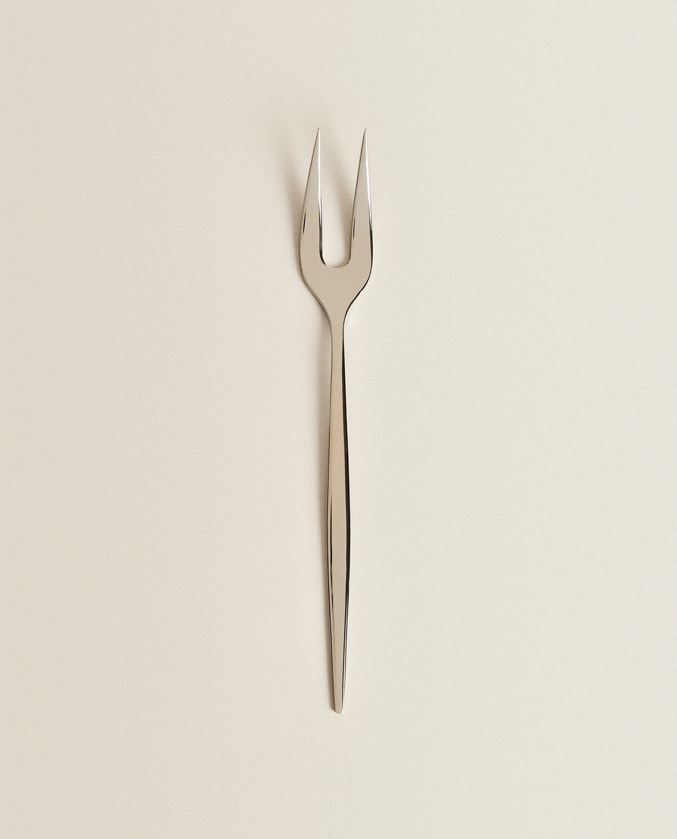 SERVING FORK WITH EXTRA-FINE HANDLE