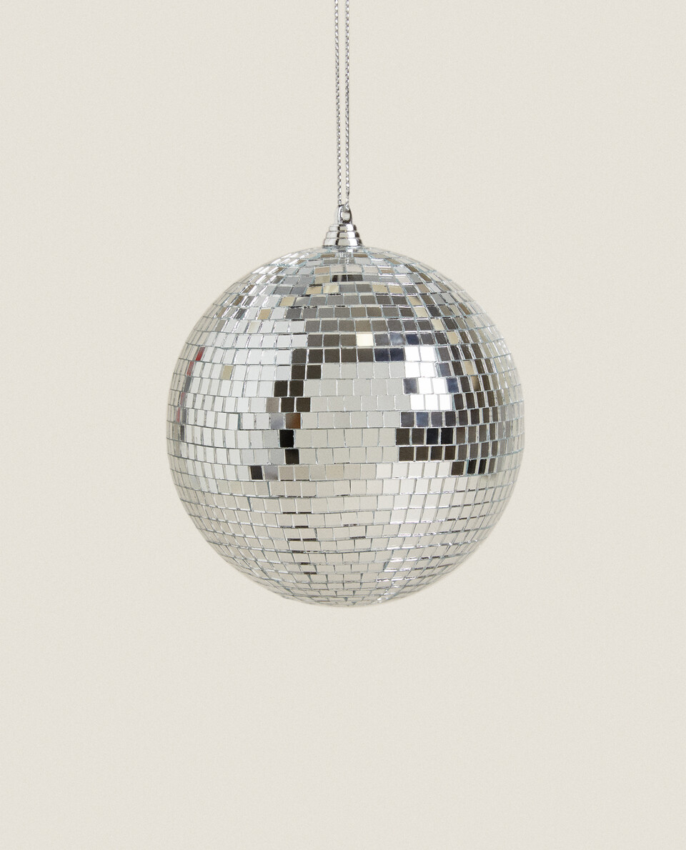 CHRISTMAS DISCO BALL DECORATION