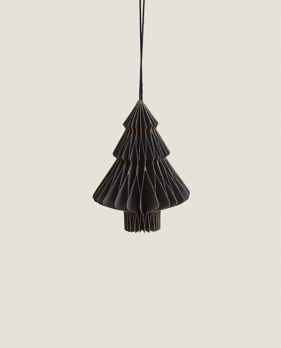 PAPER CHRISTMAS TREE DECORATION Zara Home Thailand