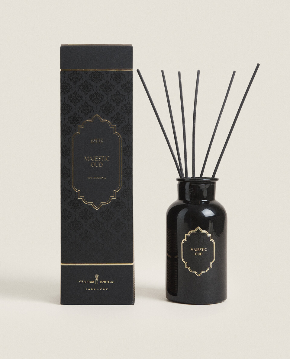 500 ML) MAJESTIC OUD REED DIFFUSER | Zara Home Jordan