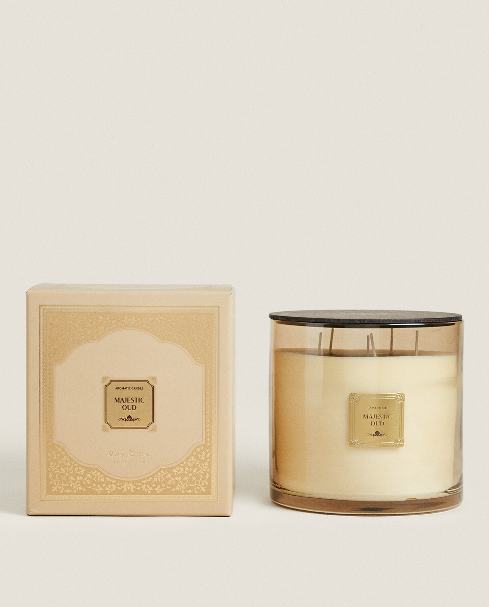 (3.6 KG) MAJESTIC OUD SCENTED CANDLE