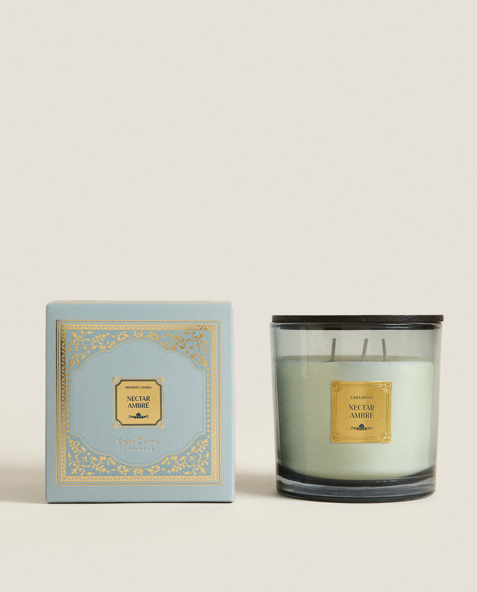 (620 G) NECTAR AMBRÉ SCENTED CANDLE