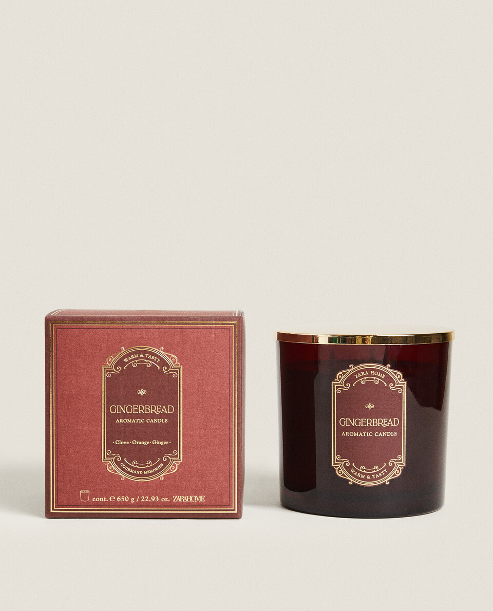 (650 G) GINGERBREAD SCENTED CANDLE