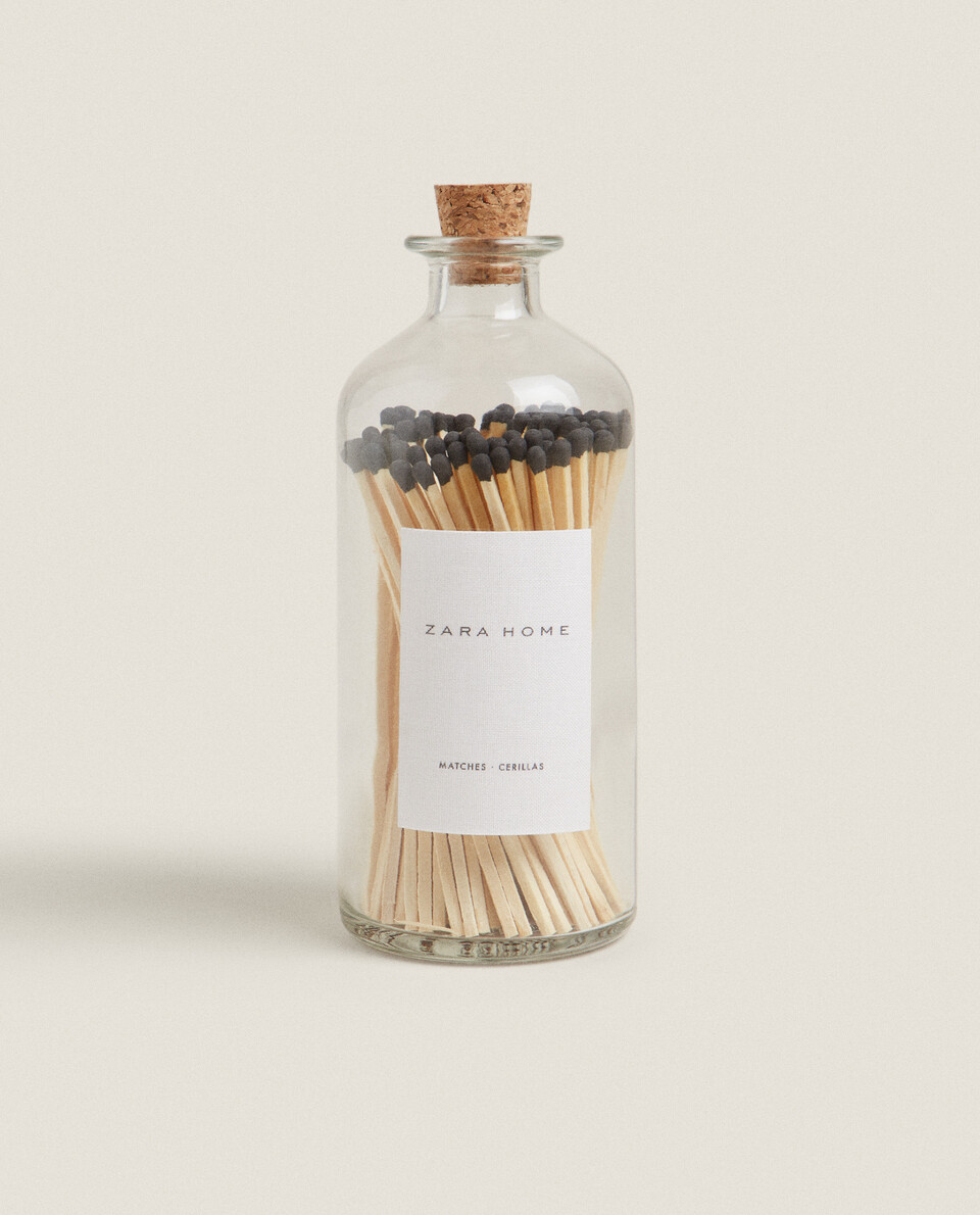 LARGE JAR OF MATCHES