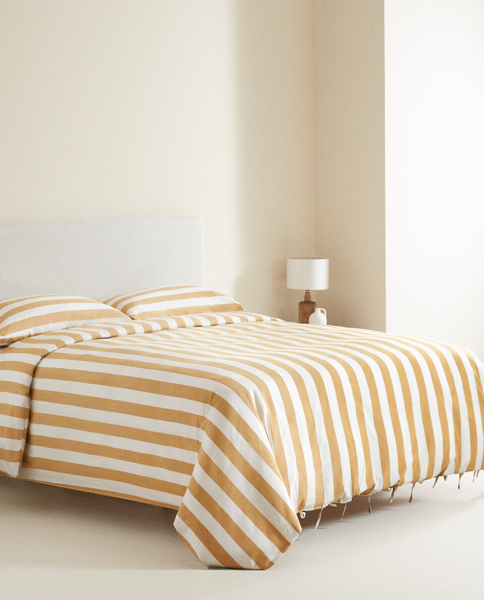 HOUSSE DE COUETTE RAYURES