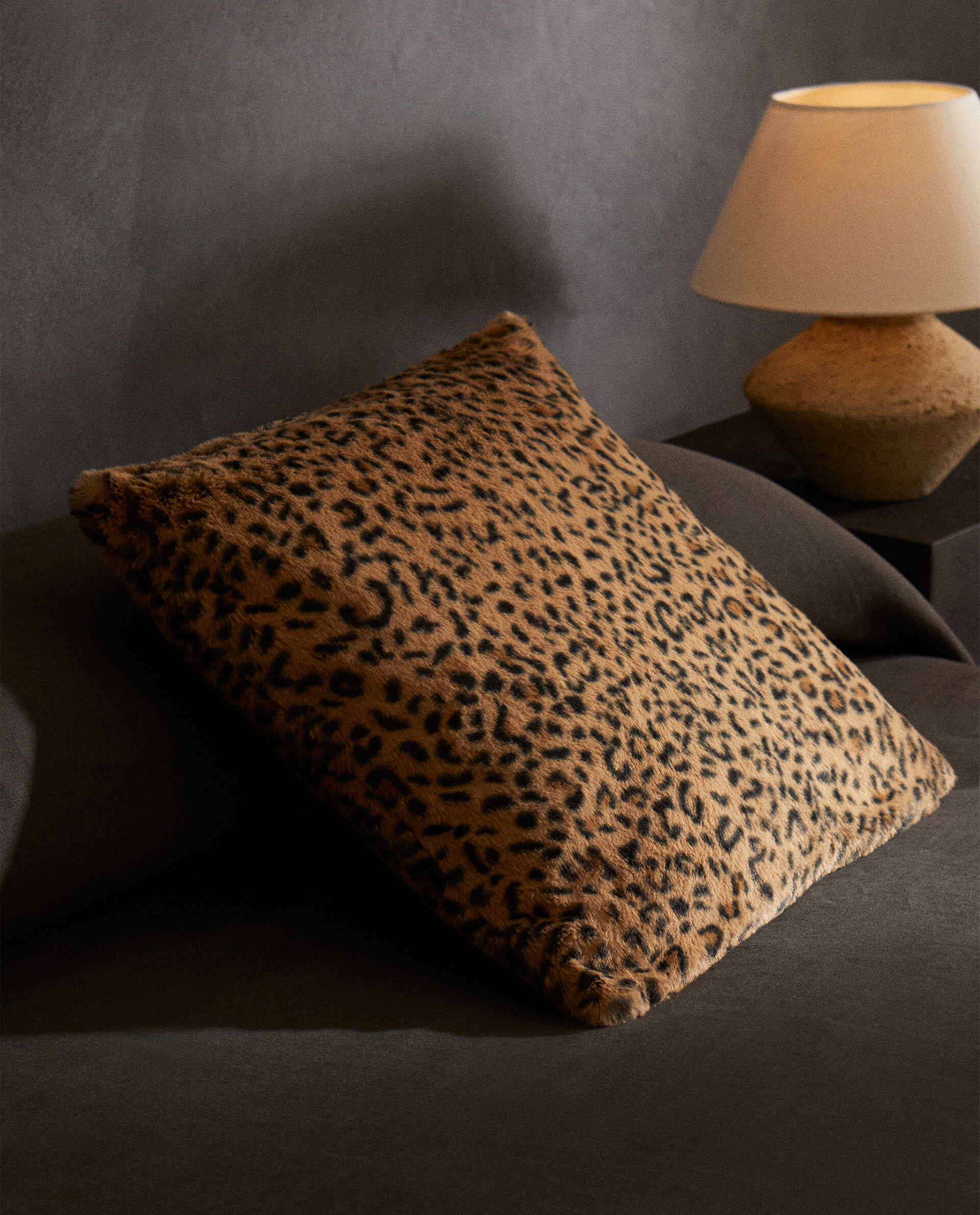 Cojin 40x40 diseño leopardo, funda cojin estampado leopardo, almohada  algodon leopardo, funda cojin estampado animal -  España