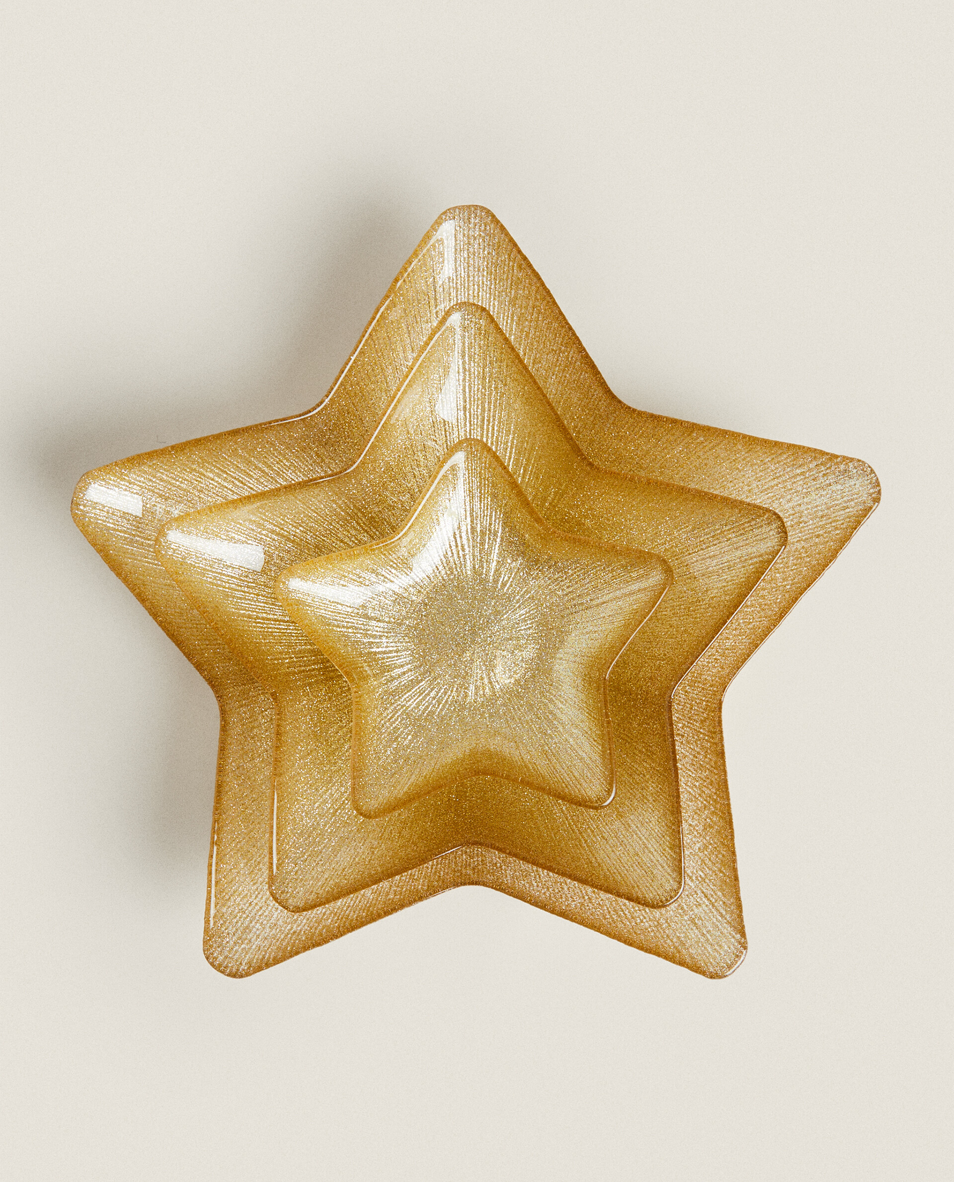 Star Shaped Glass Bowl