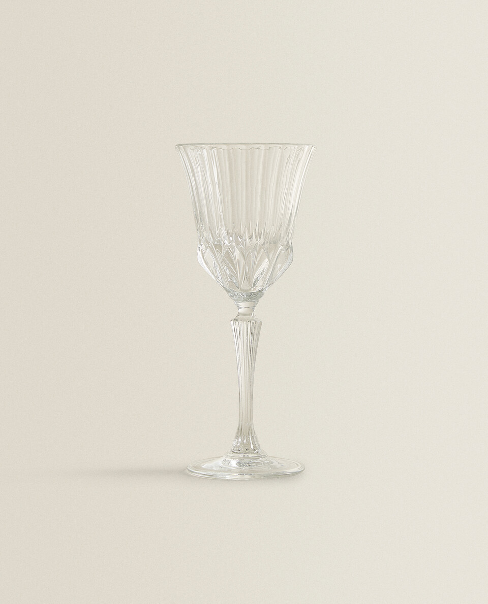 雕刻設計晶體玻璃水杯
