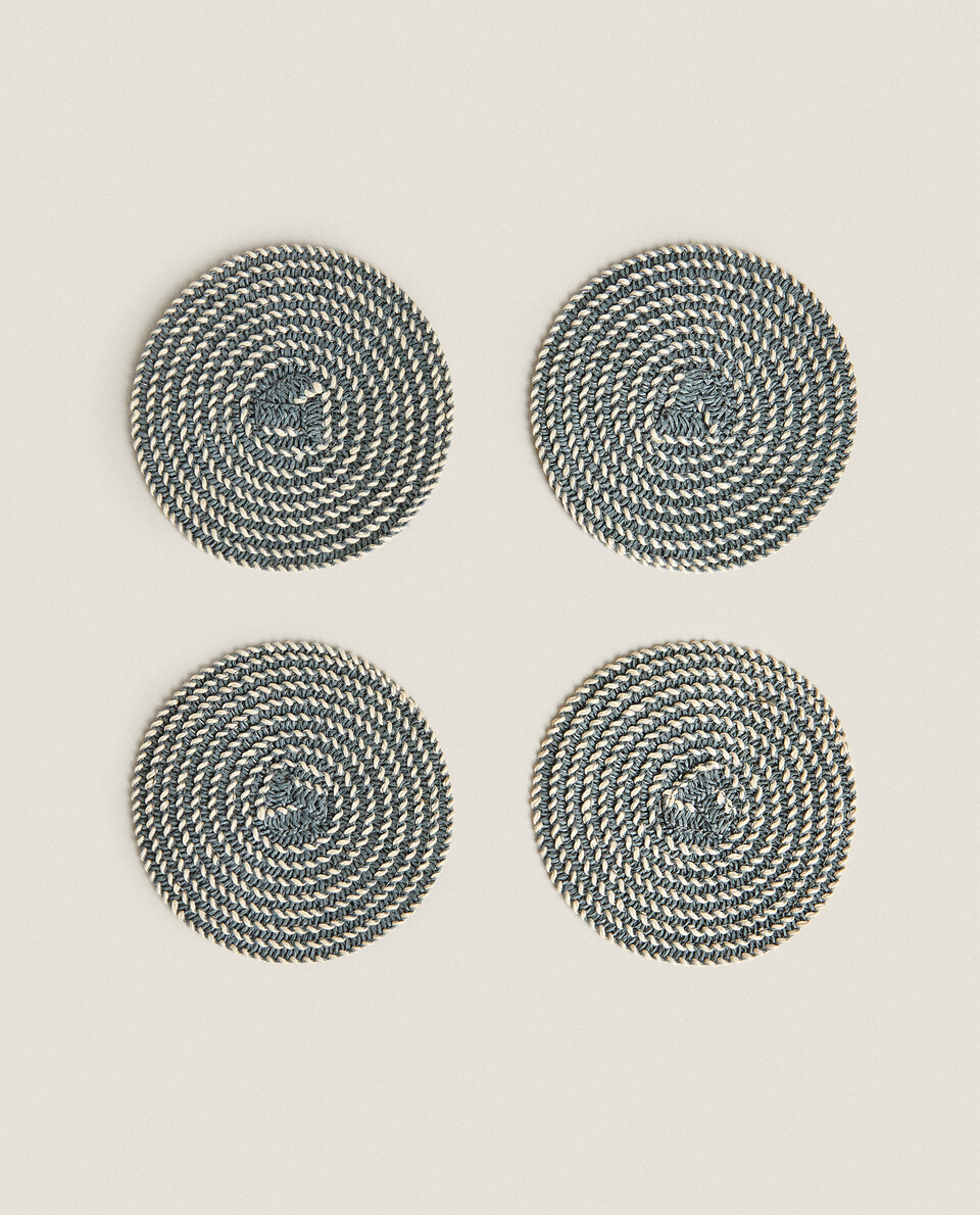 PAPER COASTERS (PACK OF 4)