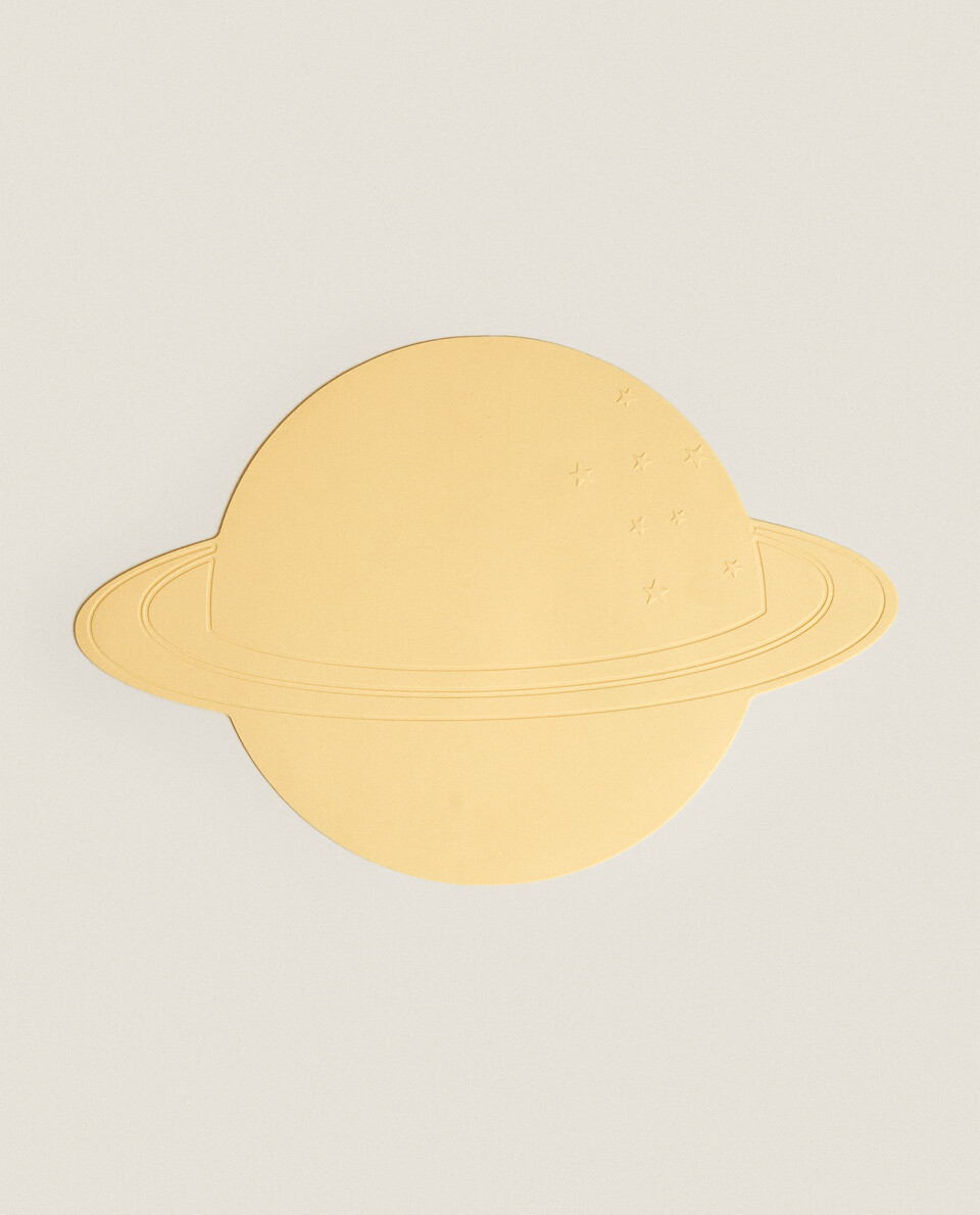 SILICONE PLACEMAT WITH PLANETS