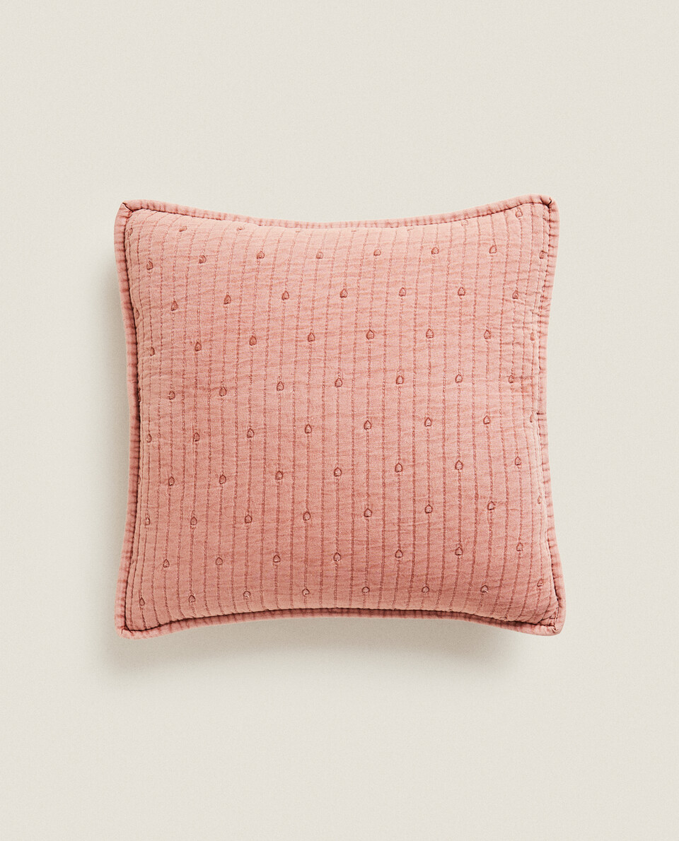 HEART CUSHION COVER