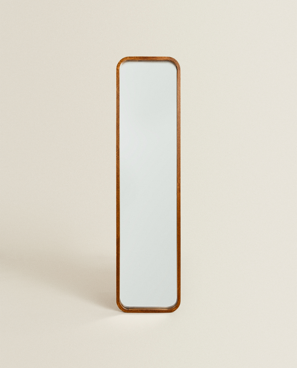 ROUND FULL-LENGTH MIRROR WITH FRAME | Zara Home United States of