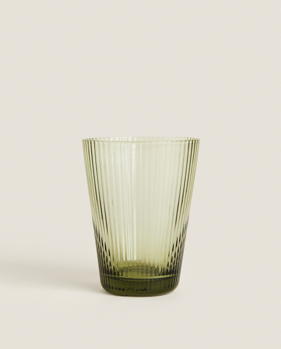 條紋設計玻璃杯