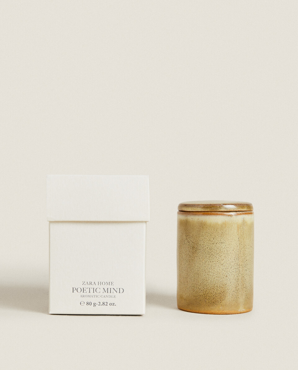 (80 G) POETIC MIND SCENTED CANDLE