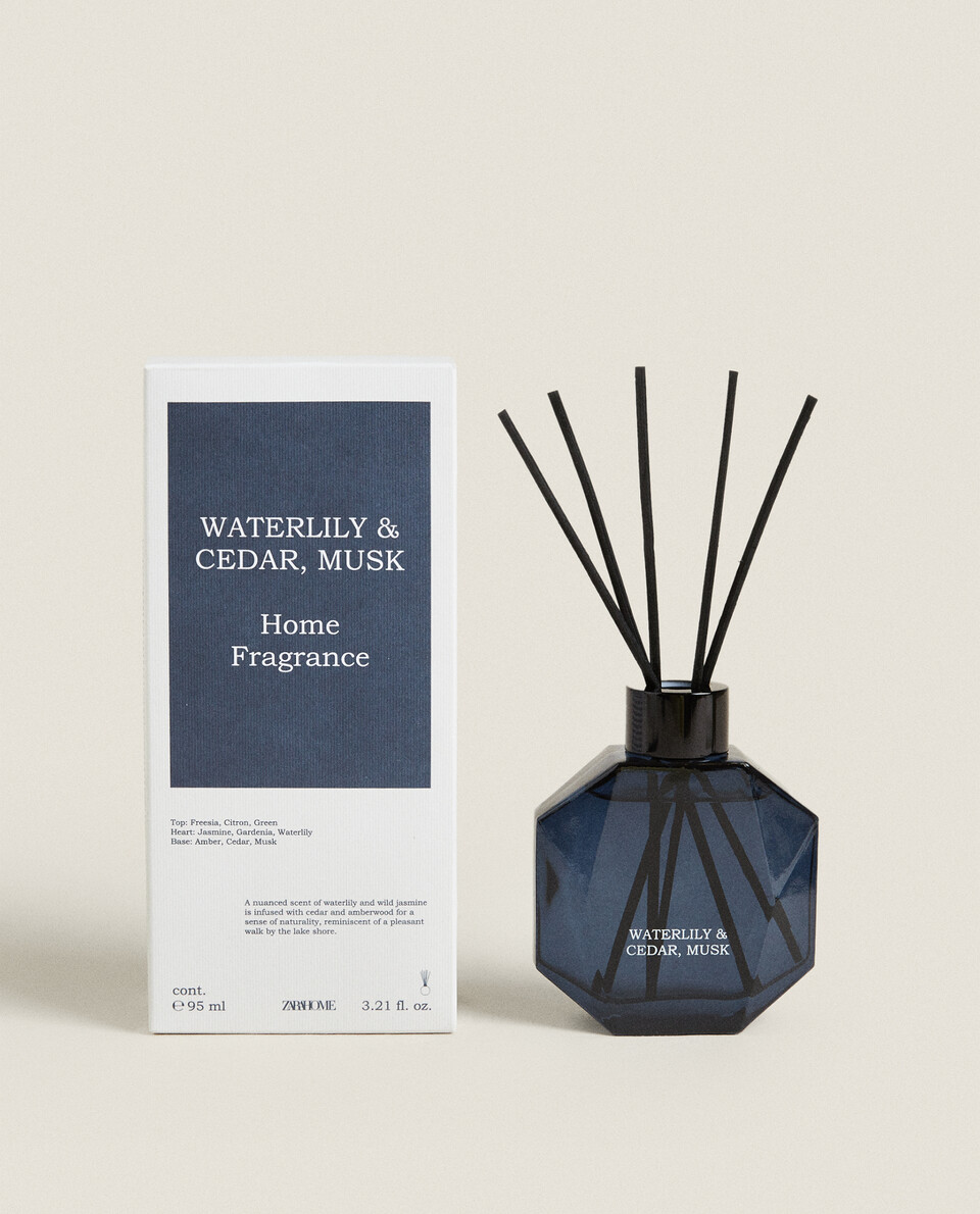 (95 ML) WATER LILY & CEDAR MUSK REED DIFFUSER