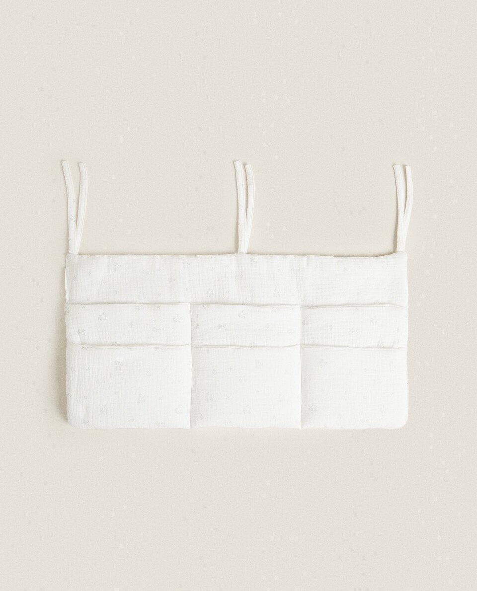 ORGANIZATOR OD PAMUČNOG ŠIFONA S DJETELINOM Zara Home Hrvatska