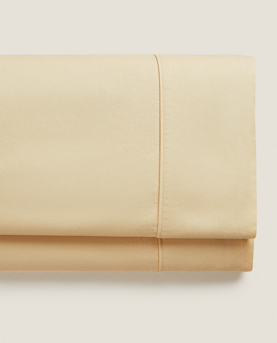 (300 THREAD COUNT) WASHED SATEEN FLAT SHEET
