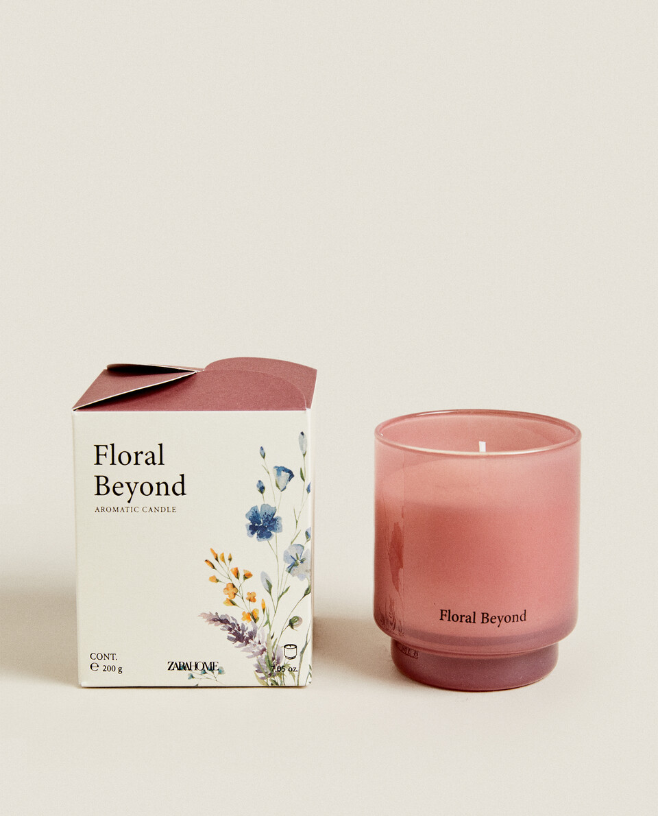 (200G) FLORAL BEYOND SCENTED CANDLE