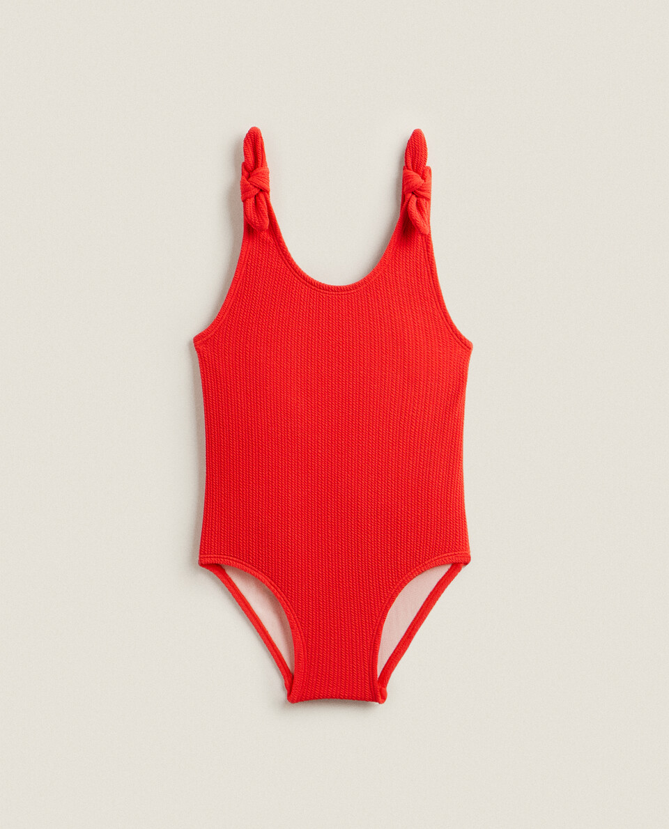 GIRLS’ TEXTURED SWIMSUIT | Zara Home Austria